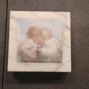Pemberton Oakes Donald Zolan Tiny Treasures Marble Trinket Box